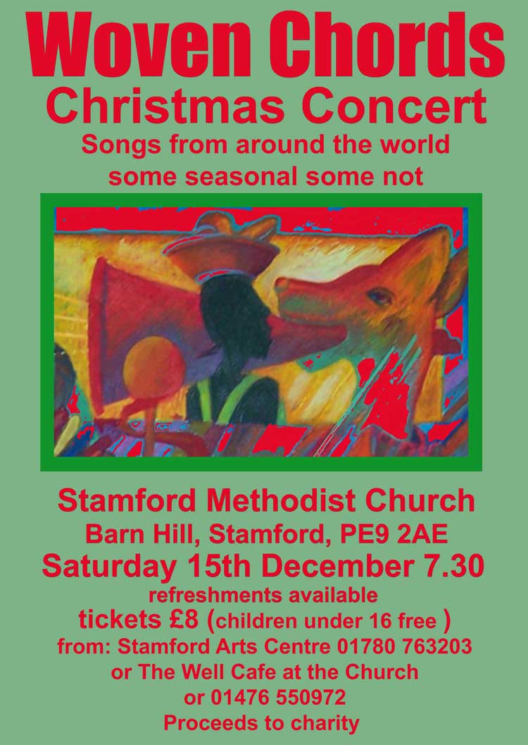 Barn Hill Christmas Concert Poster